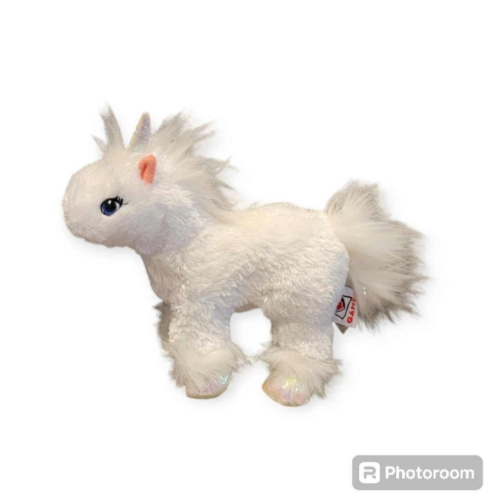 Webkinz Lil' Kinz - White UNICORN Plush
